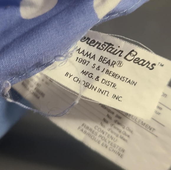 90s Berenstain Bears Vintage Plush - Picture 3 of 3